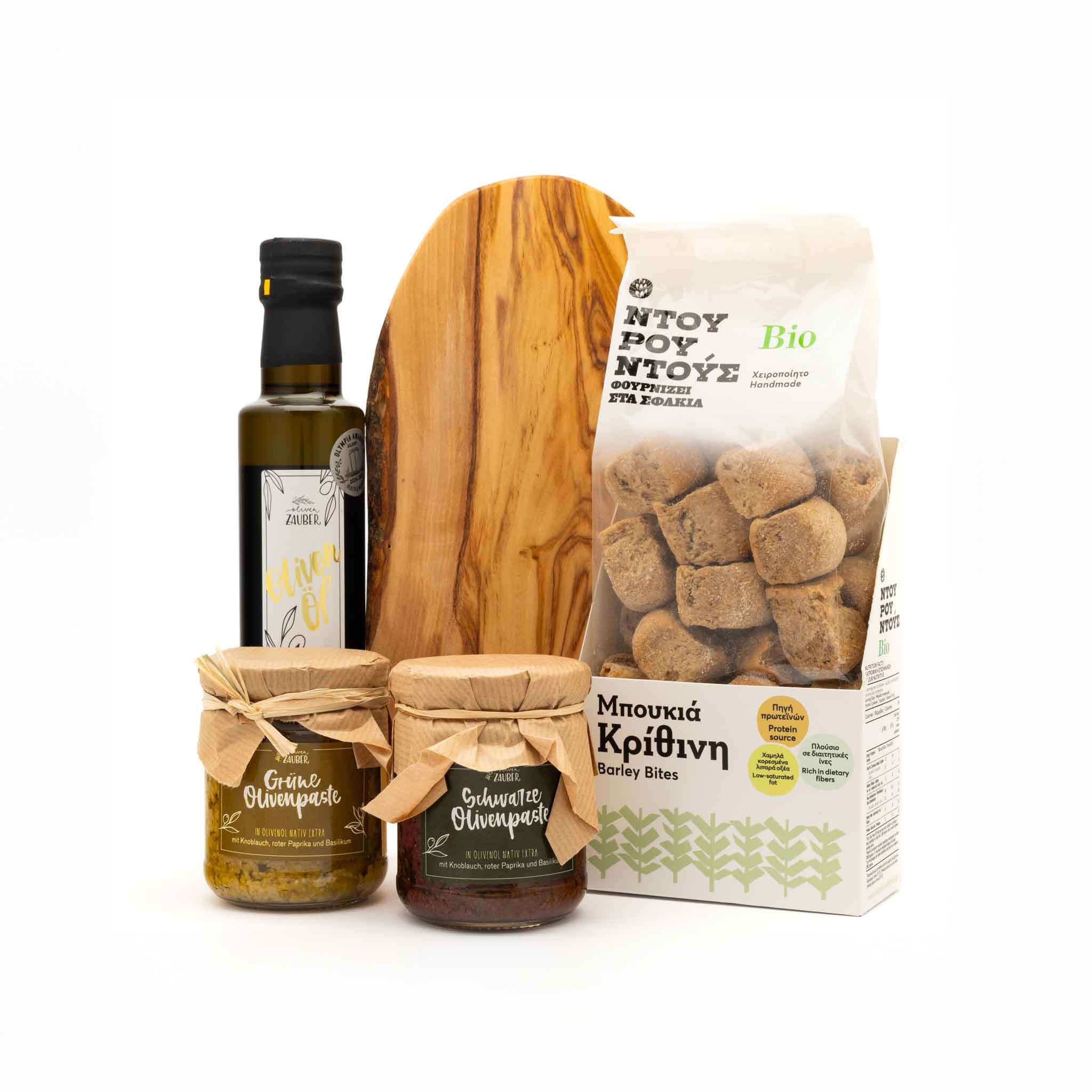 Geschenkset "Griechische Brotzeit"