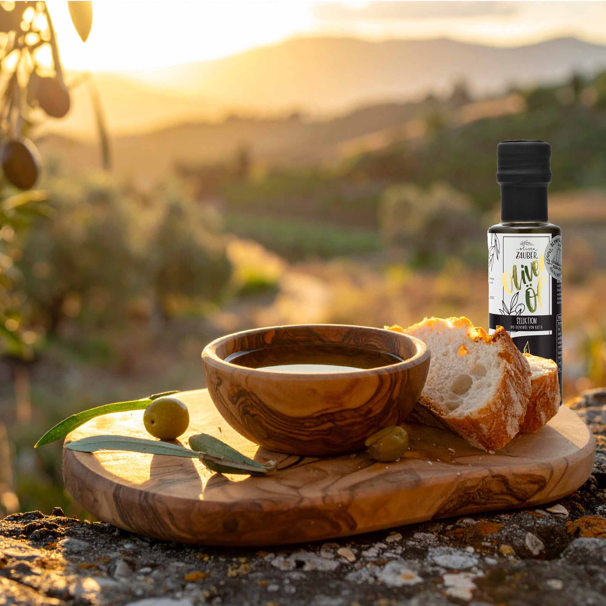 Aktionspaket mit Premium - Selektionsöl - OlivenZauber - Olivenöl neu erleben