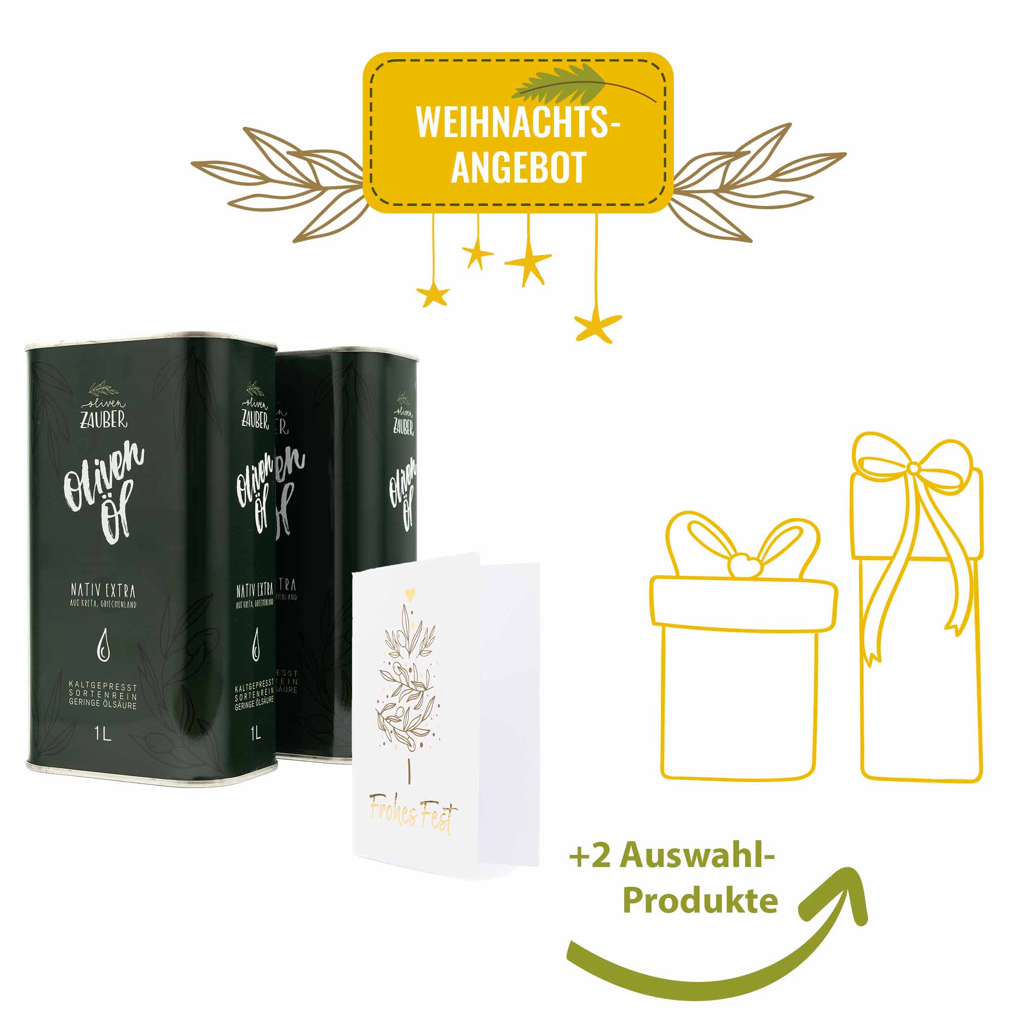 Aktionspaket "Weihnachten" - OlivenZauber - Olivenöl neu erleben