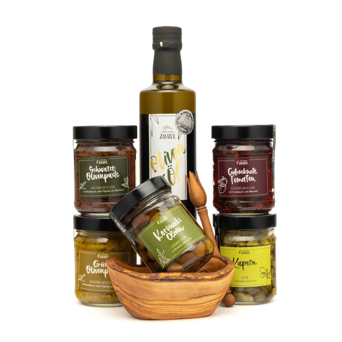 Geschenkset "Exklusive Genussmomente" - OlivenZauber - Olivenöl neu erleben