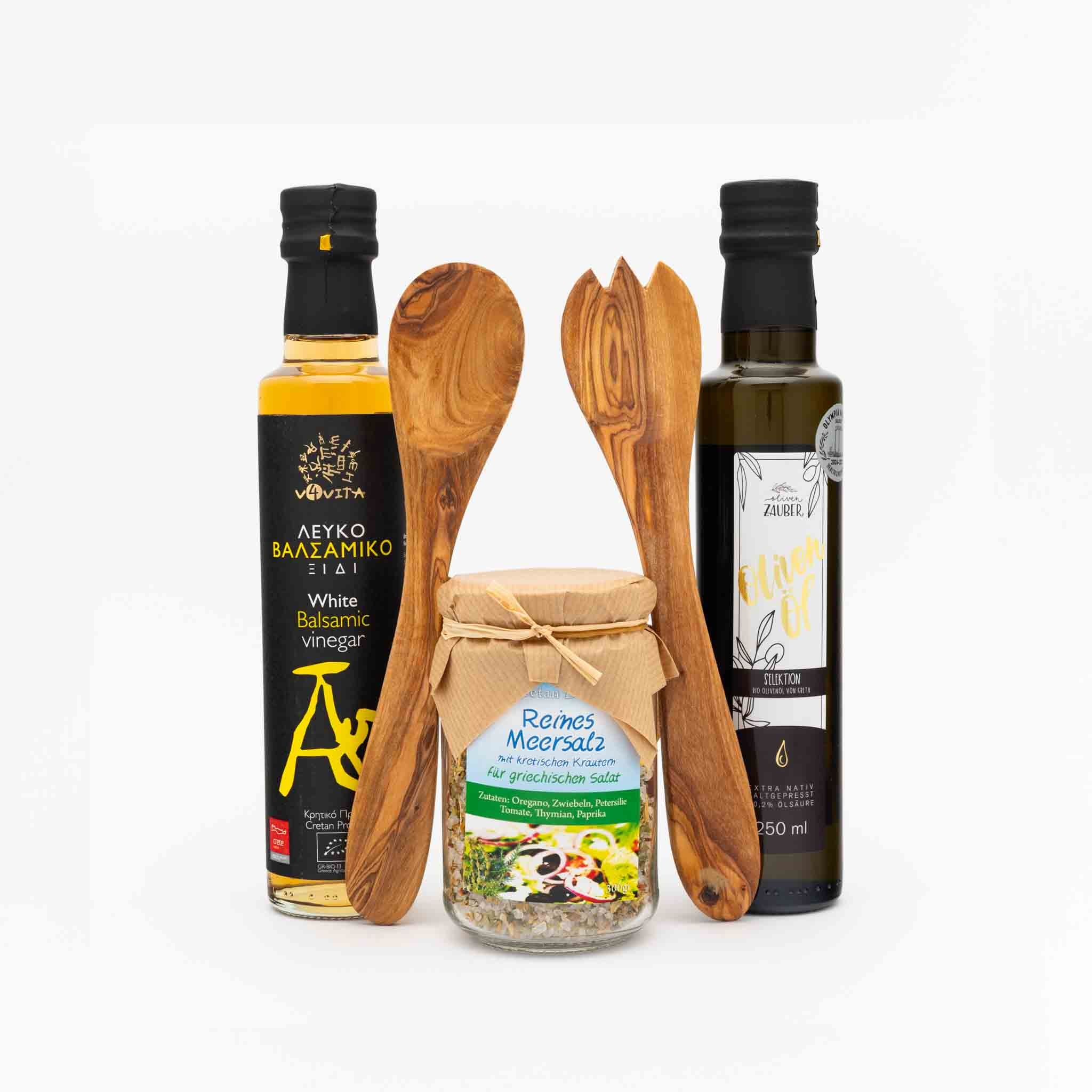Geschenkset "Griechischer Salat" - OlivenZauber - Olivenöl neu erleben