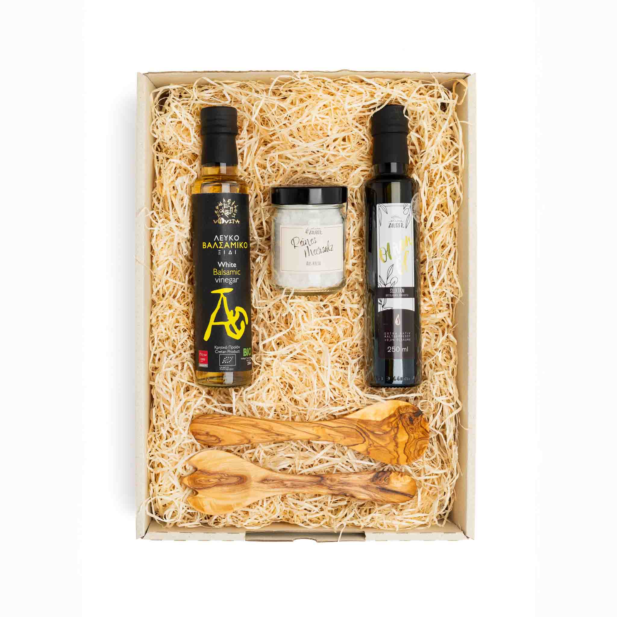 Geschenkset "Griechischer Salat" - OlivenZauber - Olivenöl neu erleben