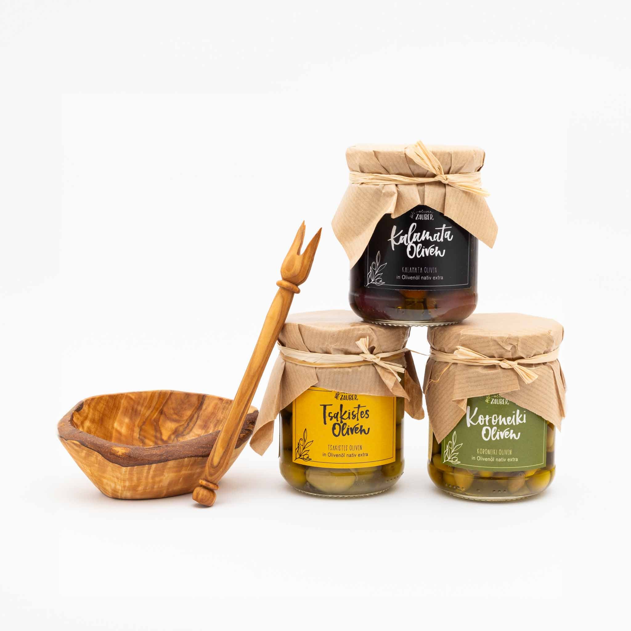 Geschenkset "Olivenfreude" - OlivenZauber - Olivenöl neu erleben