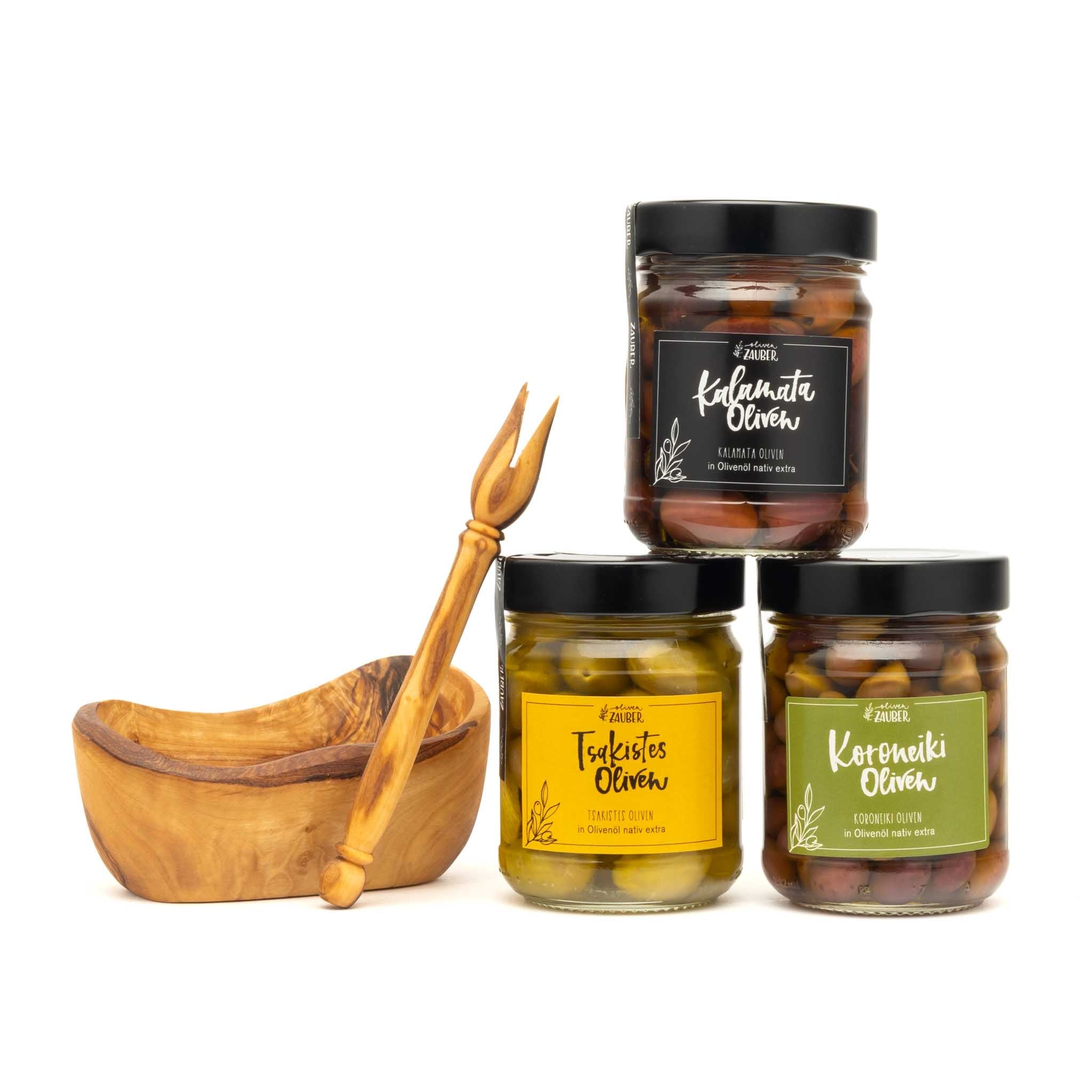 Geschenkset "Olivenfreude" - OlivenZauber - Olivenöl neu erleben