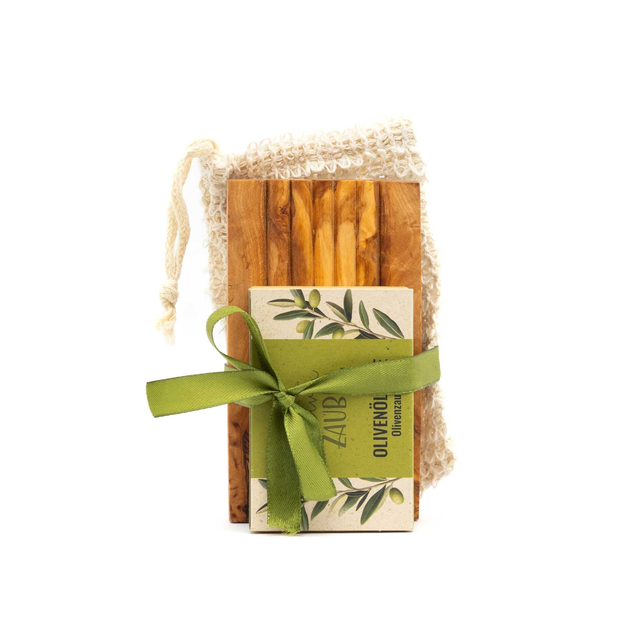 Geschenkset Olivenölseife - OlivenZauber - Olivenöl neu erleben