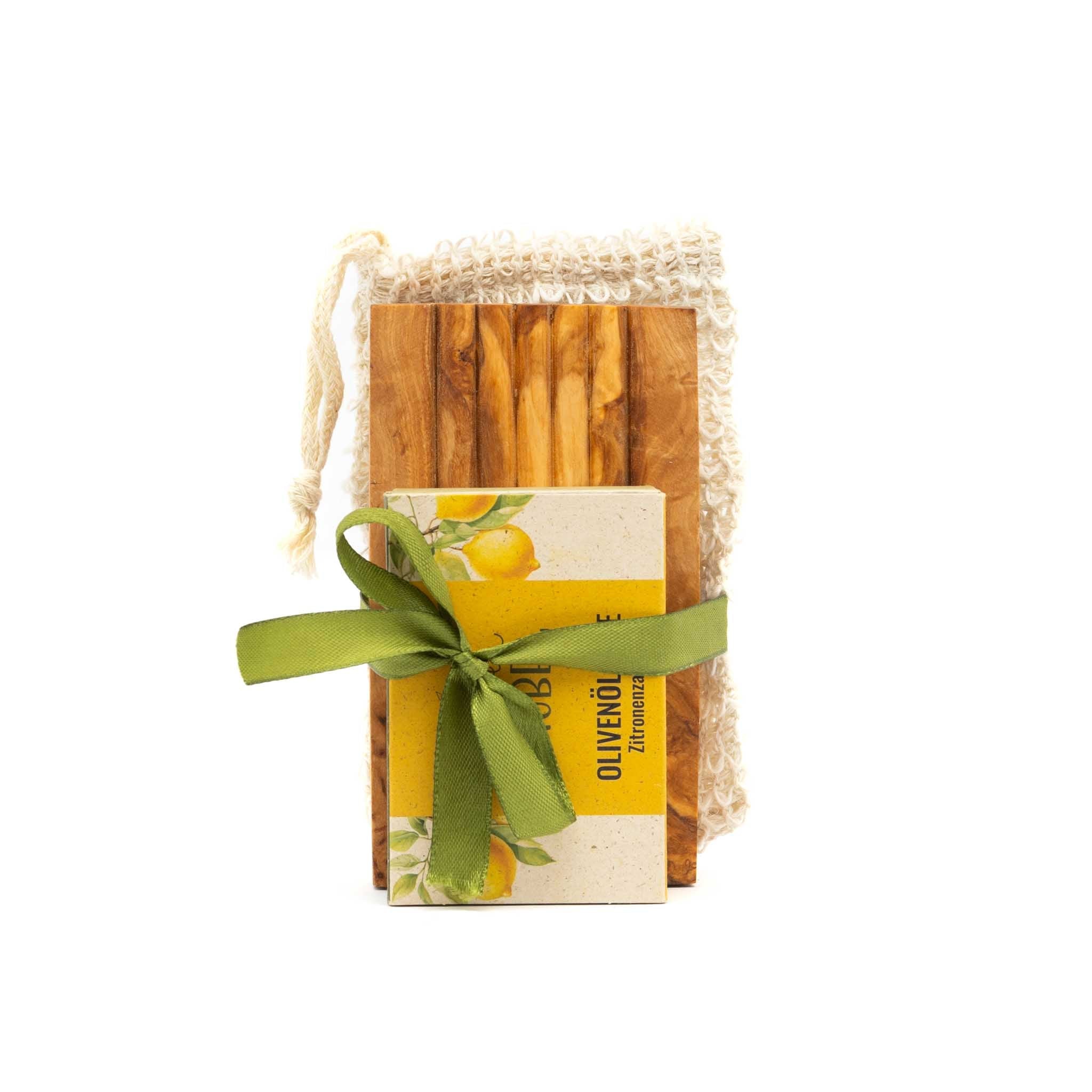 Geschenkset Seife Zitronenzauber - OlivenZauber - Olivenöl neu erleben