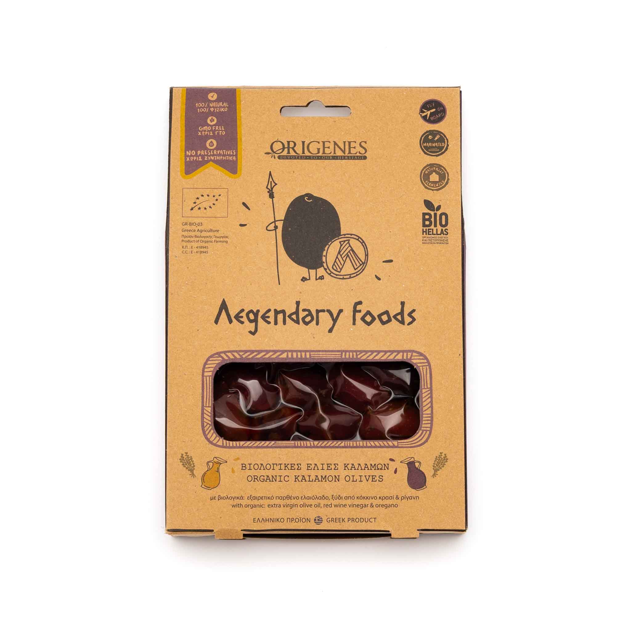 Griechische Bio Kalamata Oliven vakuumiert im Karton - OlivenZauber - Olivenöl neu erleben