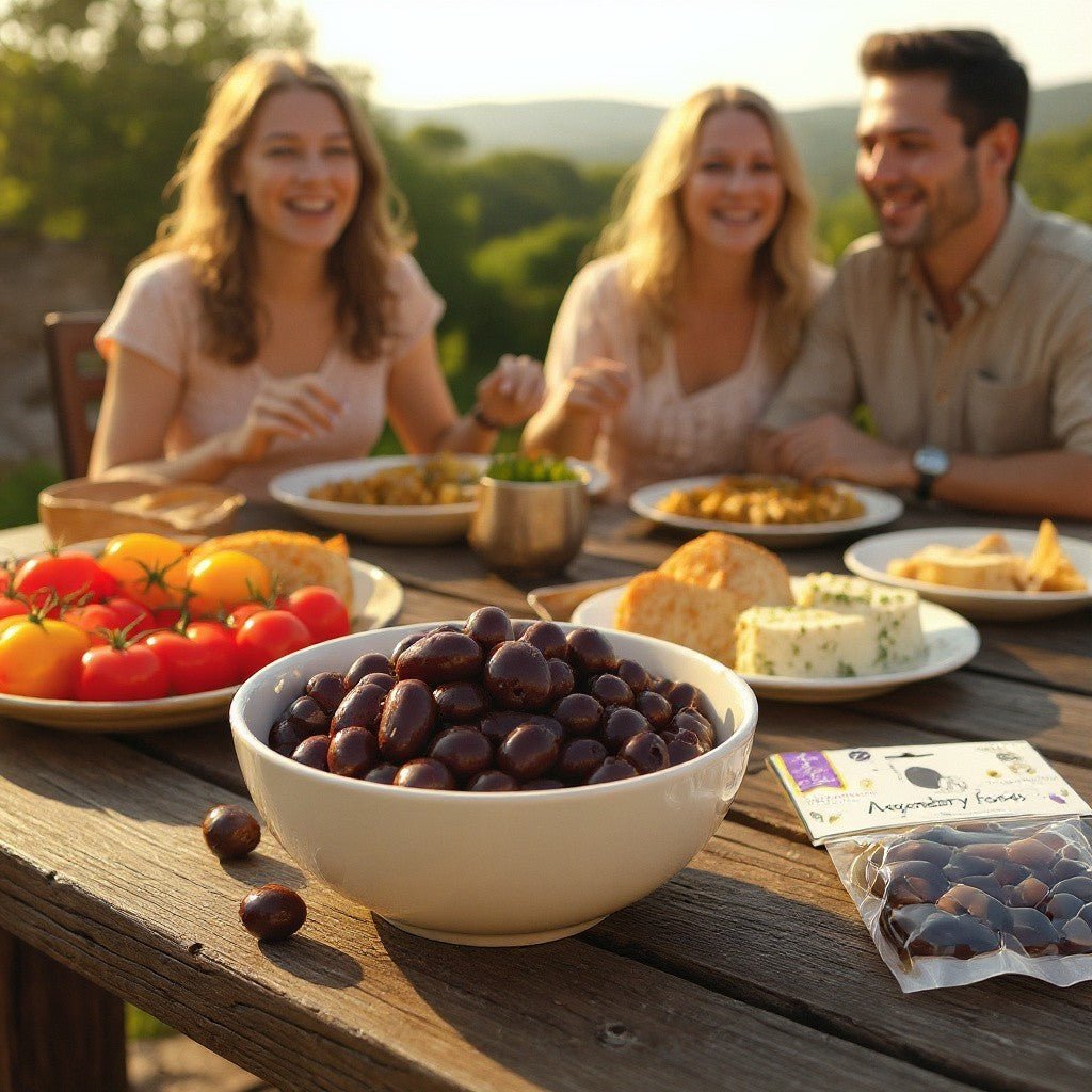 Griechische Kalamata Oliven vakuumiert - OlivenZauber - Olivenöl neu erleben