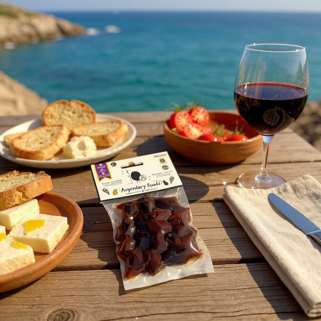 Griechische Kalamata Oliven vakuumiert - OlivenZauber - Olivenöl neu erleben