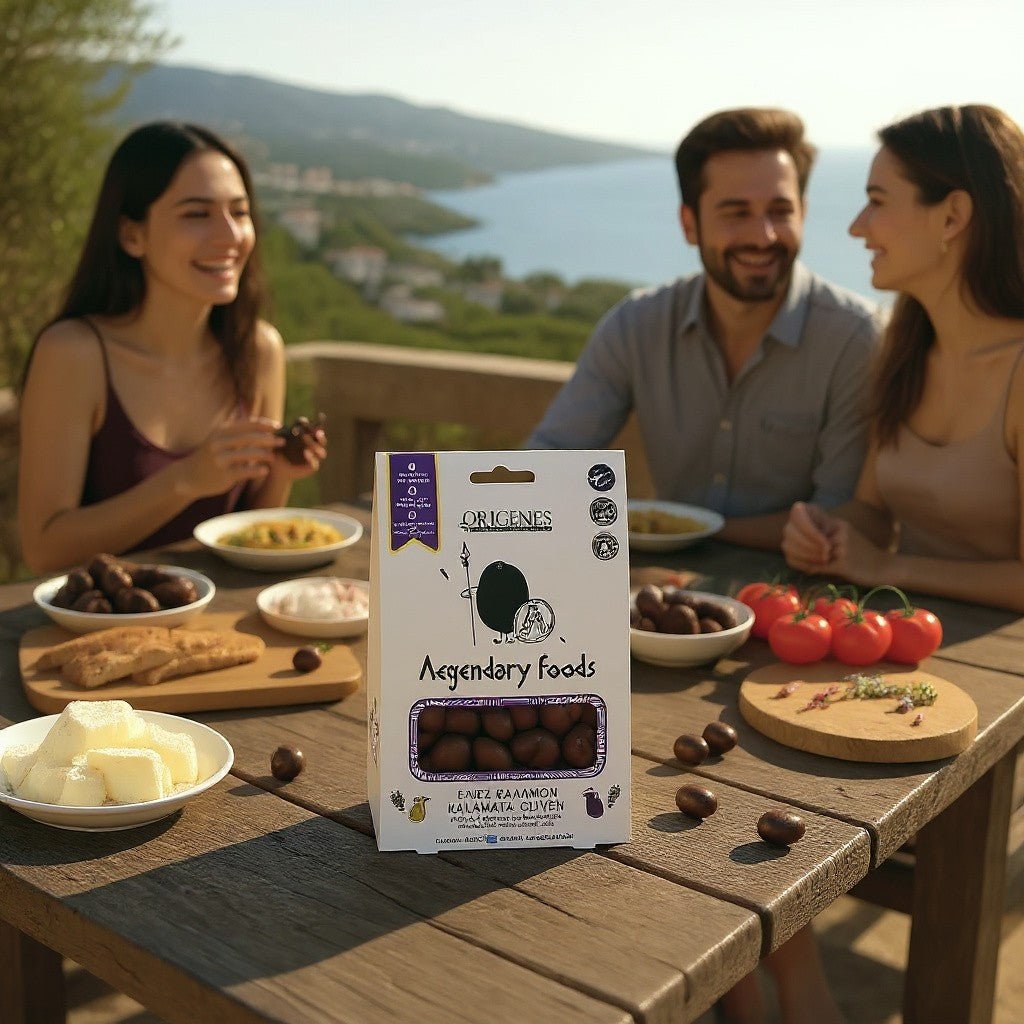 Griechische Kalamata Oliven vakuumiert - OlivenZauber - Olivenöl neu erleben