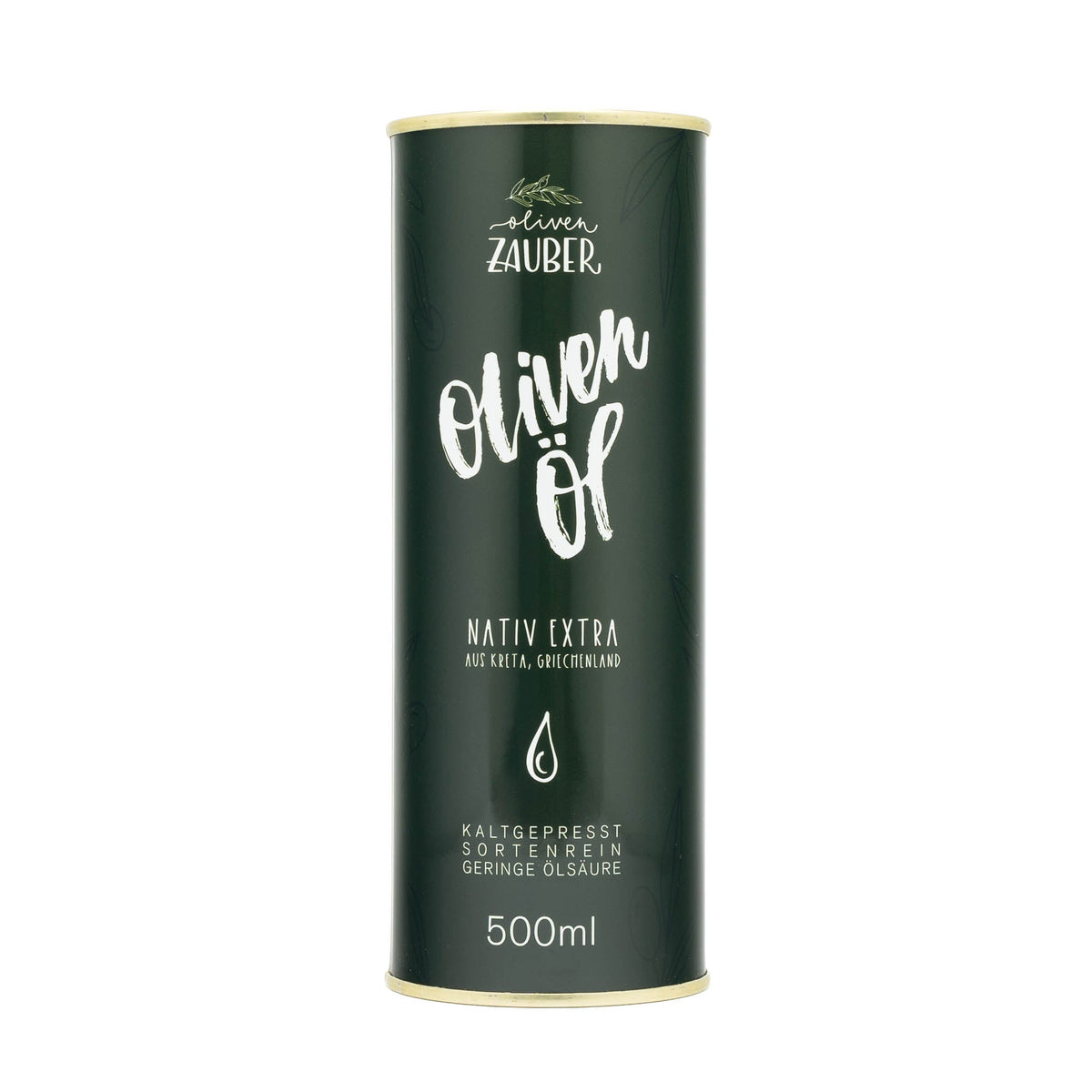 Griechisches Olivenöl nativ extra aus Kreta – 500ml Dose - OlivenZauber - Olivenöl neu erleben