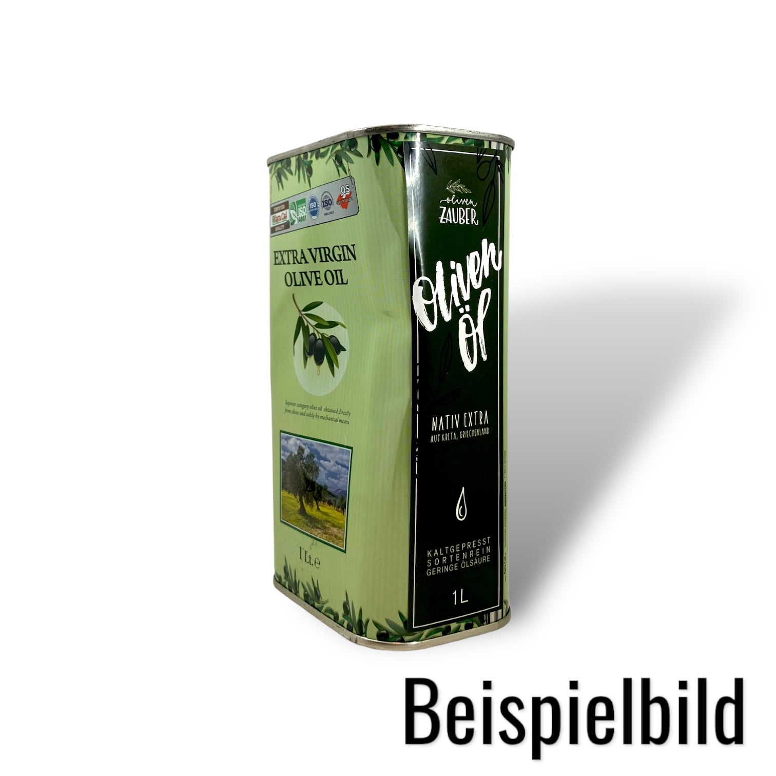 Griechisches Olivenöl nativ extra aus Kreta – 1000ml Dose - Dellendose - OlivenZauber - Olivenöl neu erleben