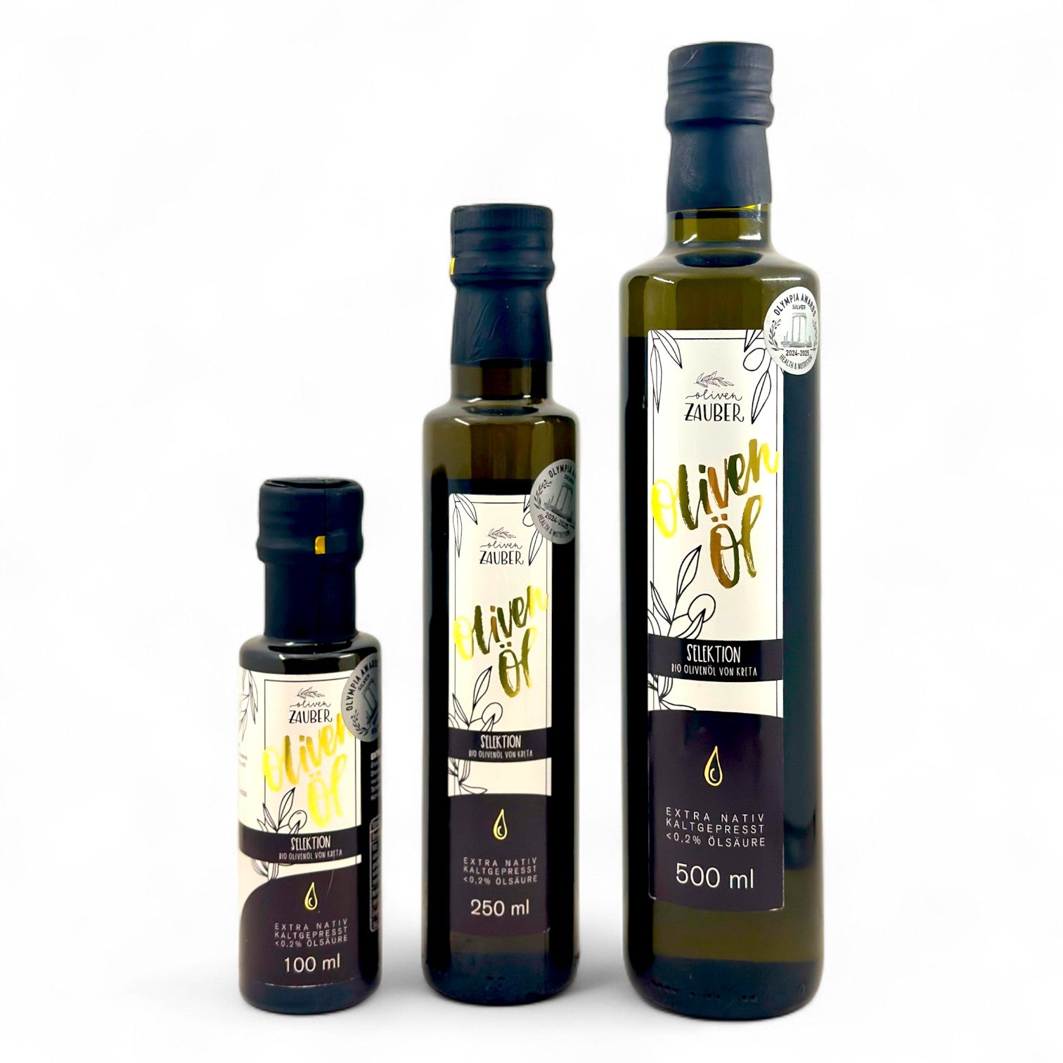 Griechisches Premium Bio Olivenöl nativ extra "Selektion" - OlivenZauber - Olivenöl neu erleben