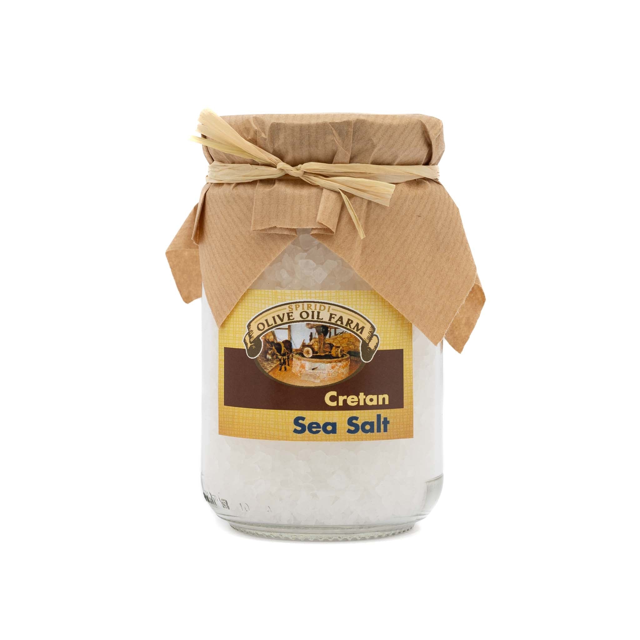 Grobes natürliches Meersalz aus Kreta – 300 g - OlivenZauber - Olivenöl neu erleben