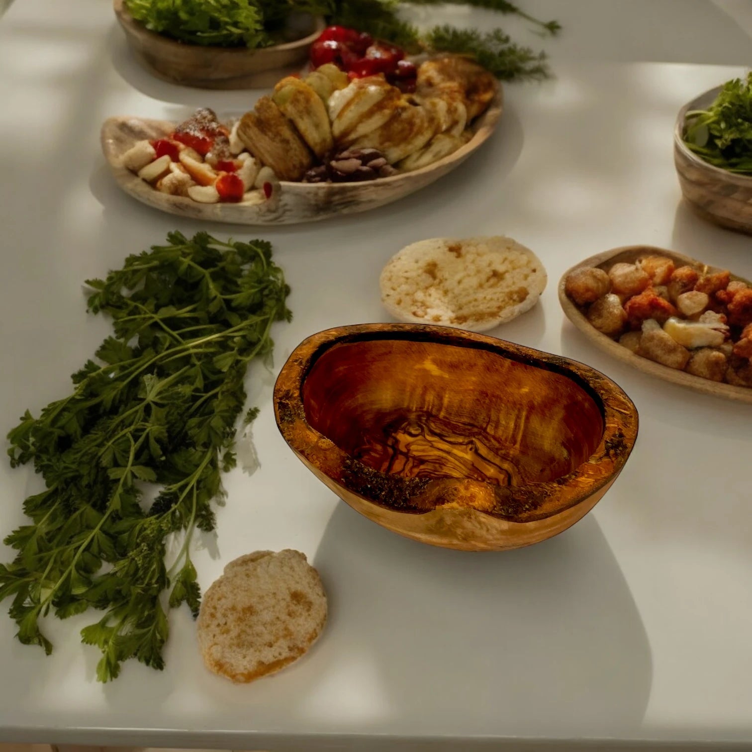 Kleine Olivenholz Schale - OlivenZauber - Olivenöl neu erleben