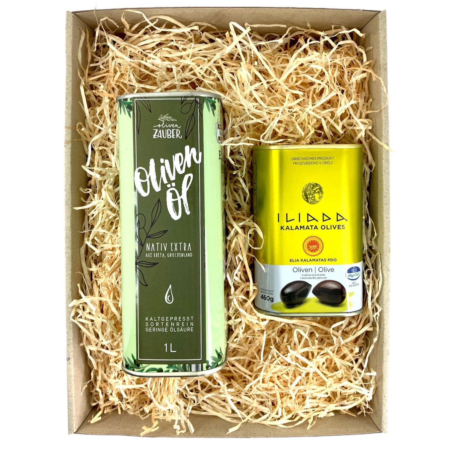 OlivenZauber Geschenkset “Oliven & Öl” - OlivenZauber - Olivenöl neu erleben