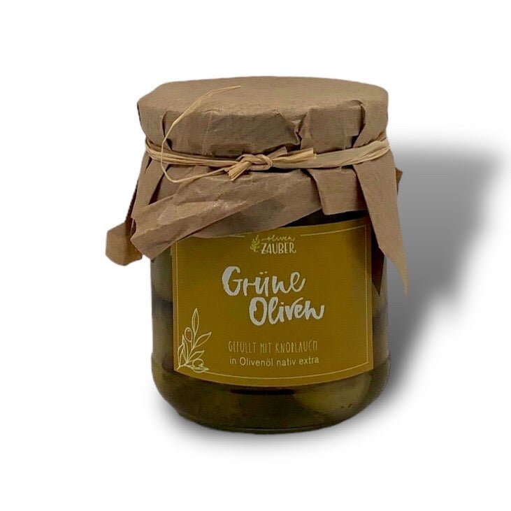 Gefüllte Oliven Knoblauch