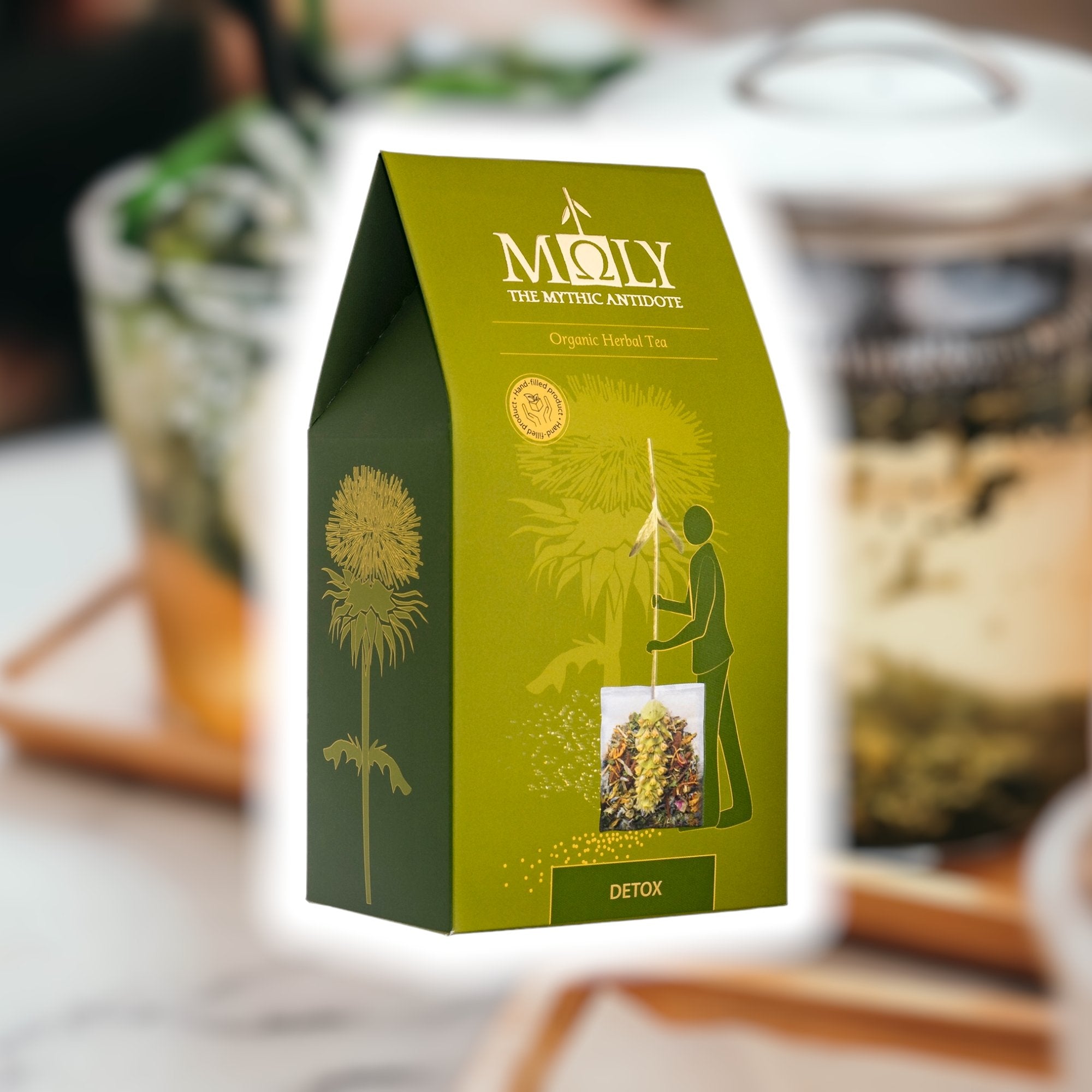 Griechischer Bio Bergtee – Kräuterteemischung “Detox” - OlivenZauber - Olivenöl neu erleben