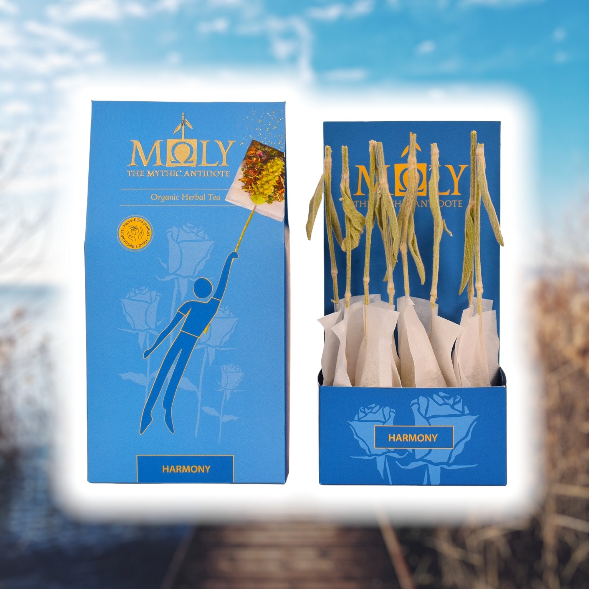 Griechischer Bio Bergtee – Kräuterteemischung “Harmonie” - OlivenZauber - Olivenöl neu erleben