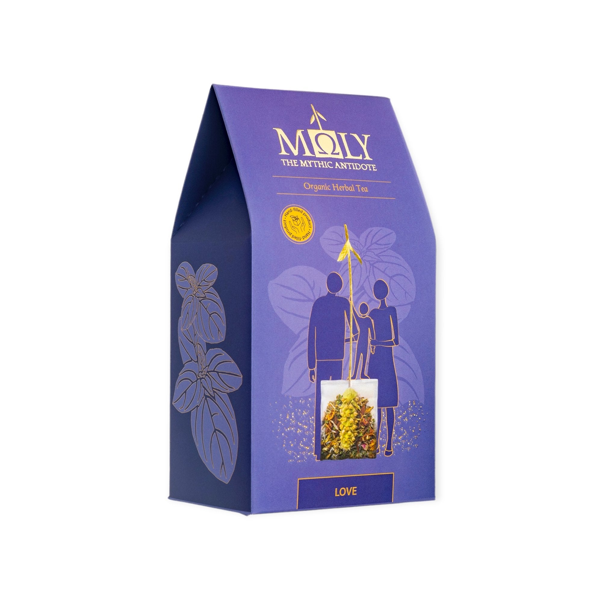 Griechischer Bio Bergtee – Kräuterteemischung “Liebe” - OlivenZauber - Olivenöl neu erleben