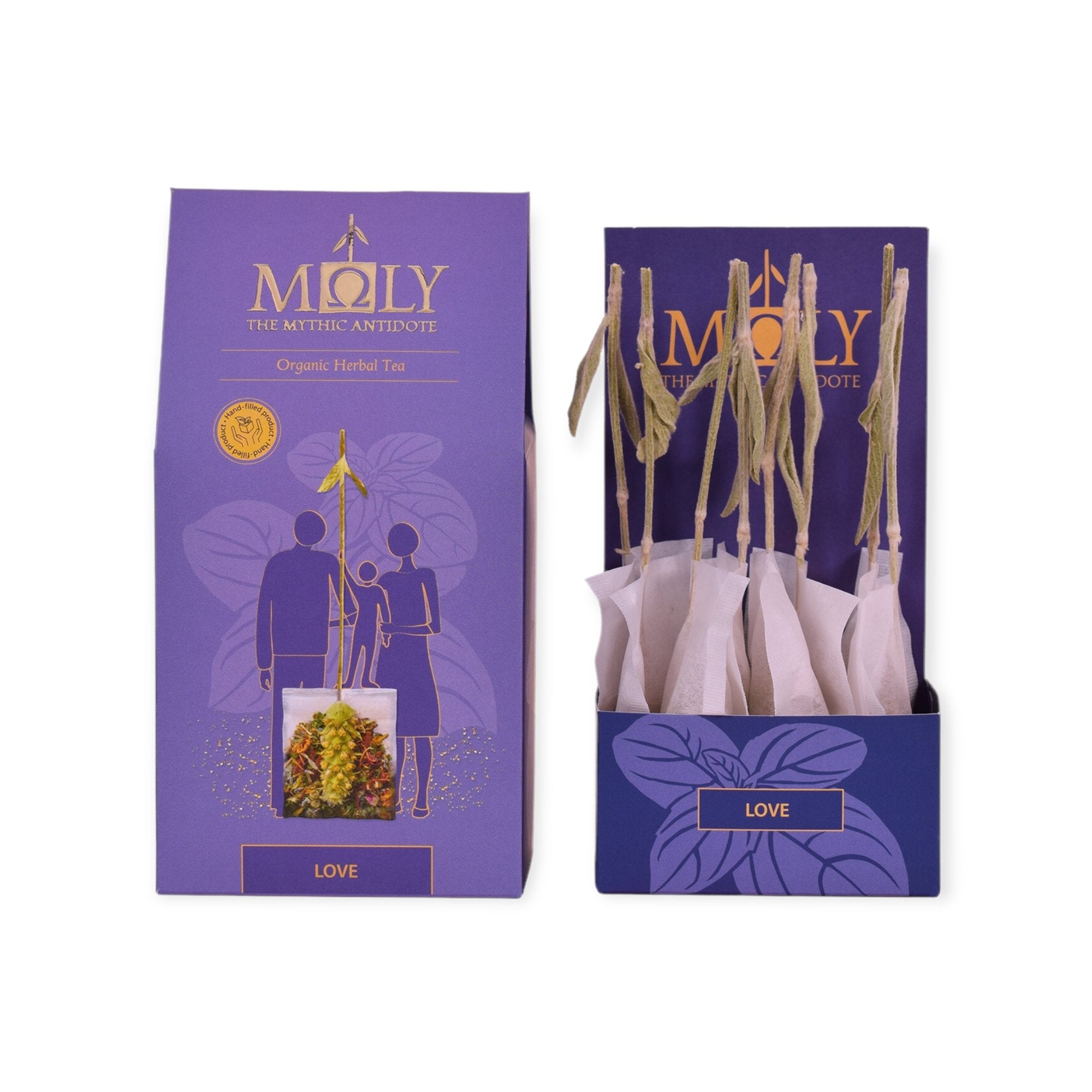 Griechischer Bio Bergtee – Kräuterteemischung “Liebe” - OlivenZauber - Olivenöl neu erleben