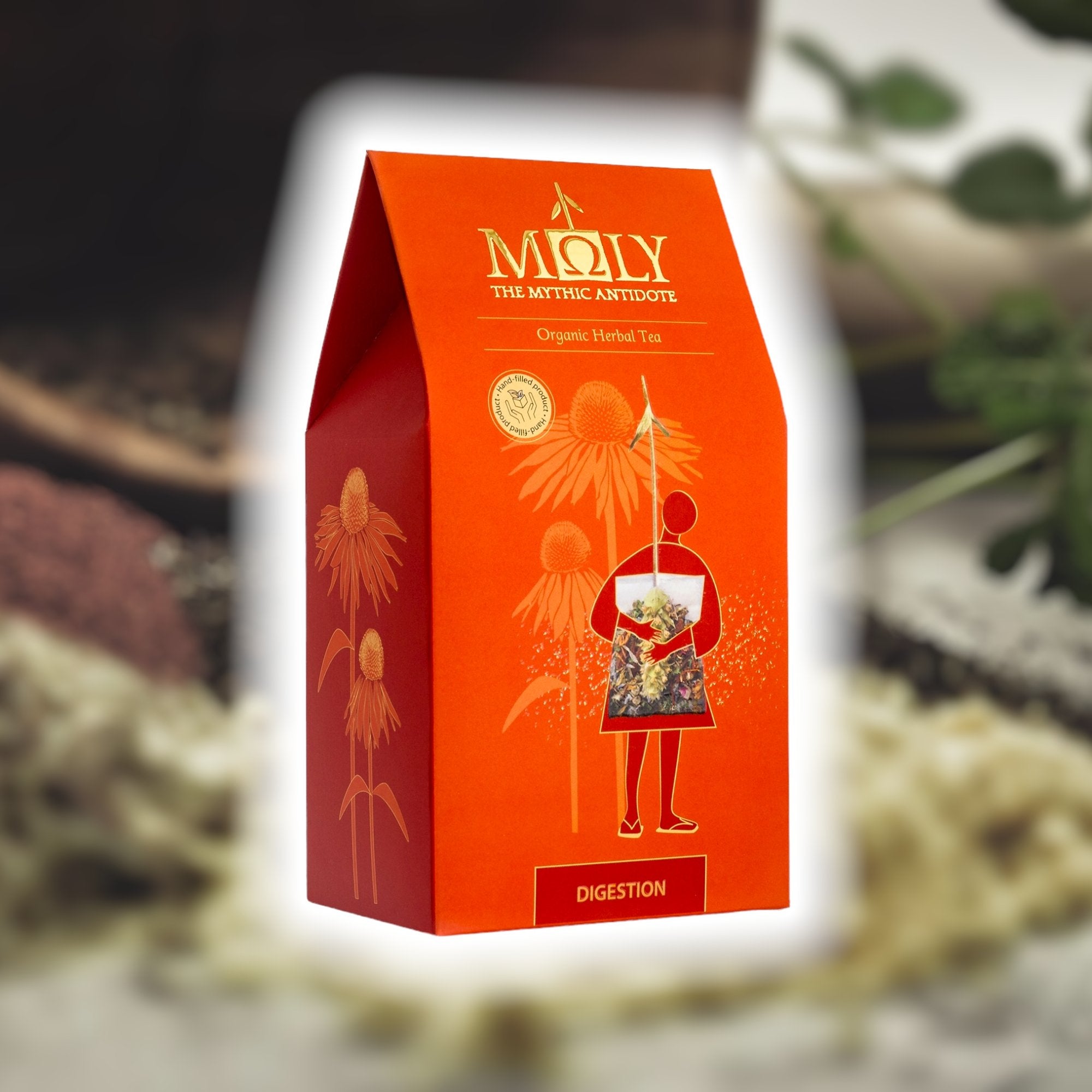 Griechischer Bio Bergtee – Kräuterteemischung “Magen” - OlivenZauber - Olivenöl neu erleben