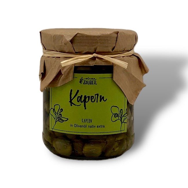 Kapern eingelegt in extra-nativem Olivenöl - OlivenZauber - Olivenöl neu erleben