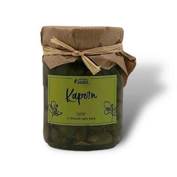 Kapern eingelegt in extra-nativem Olivenöl - OlivenZauber - Olivenöl neu erleben