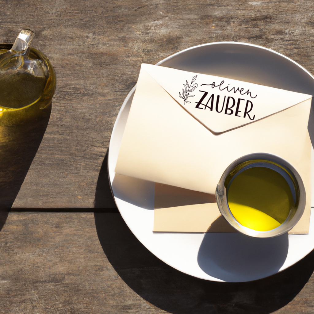 DER OLIVENZAUBER NEWSLETTER: JETZT 5 € GUTSCHEIN SICHERN