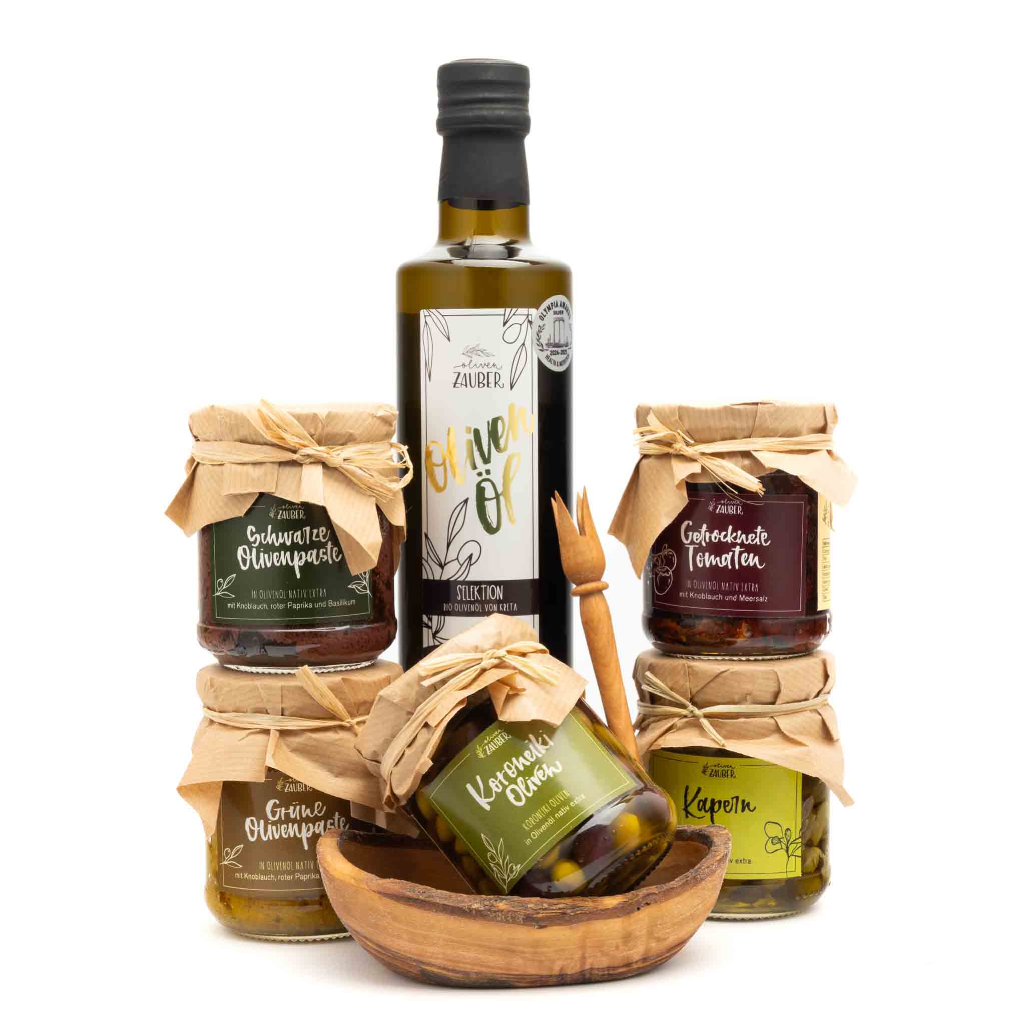 Geschenkset "Exklusive Genussmomente" - OlivenZauber - Olivenöl neu erleben