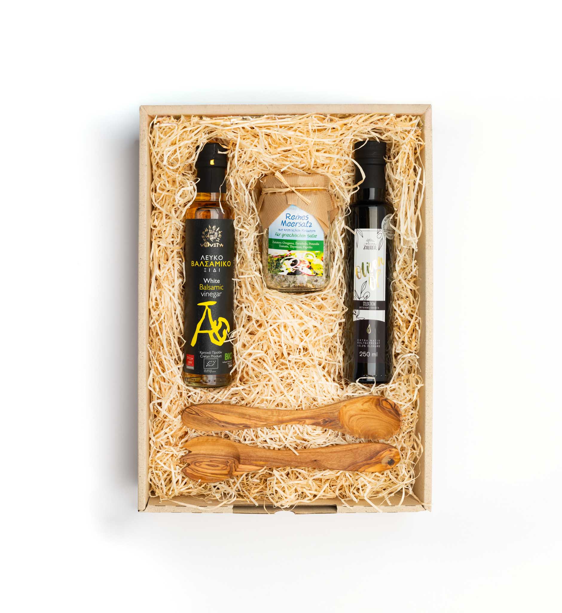 Geschenkset "Griechischer Salat" - OlivenZauber - Olivenöl neu erleben