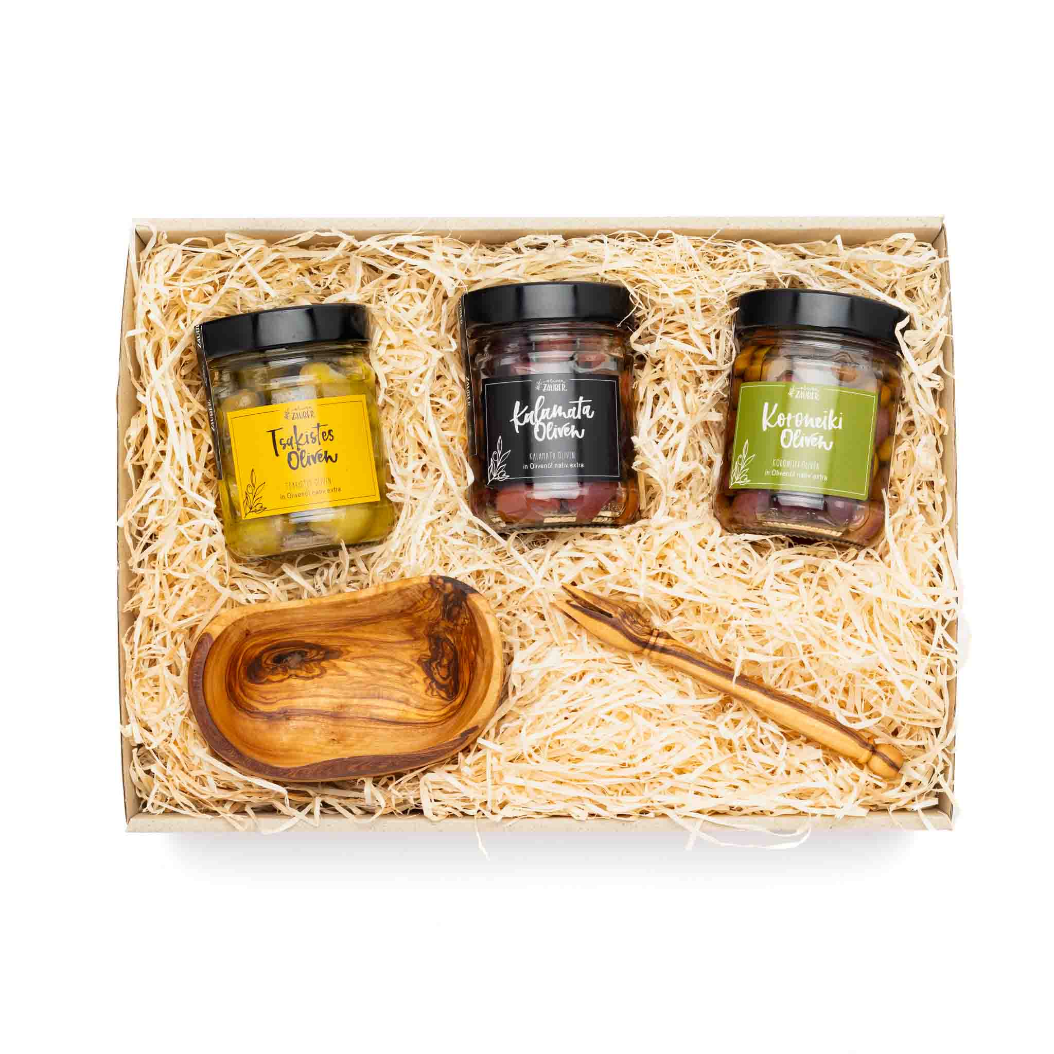 Geschenkset "Olivenfreude" - OlivenZauber - Olivenöl neu erleben