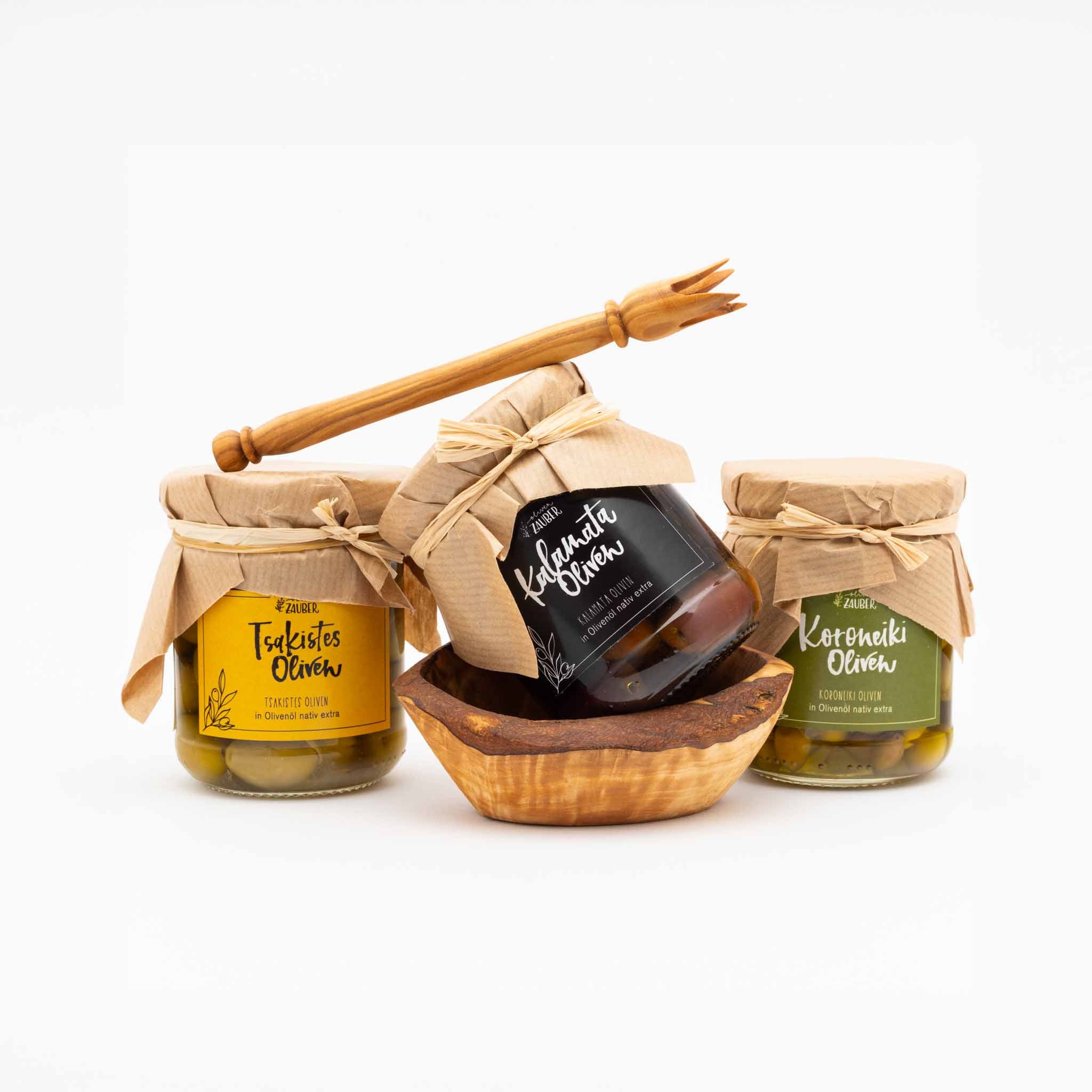 Geschenkset "Olivenfreude" - OlivenZauber - Olivenöl neu erleben