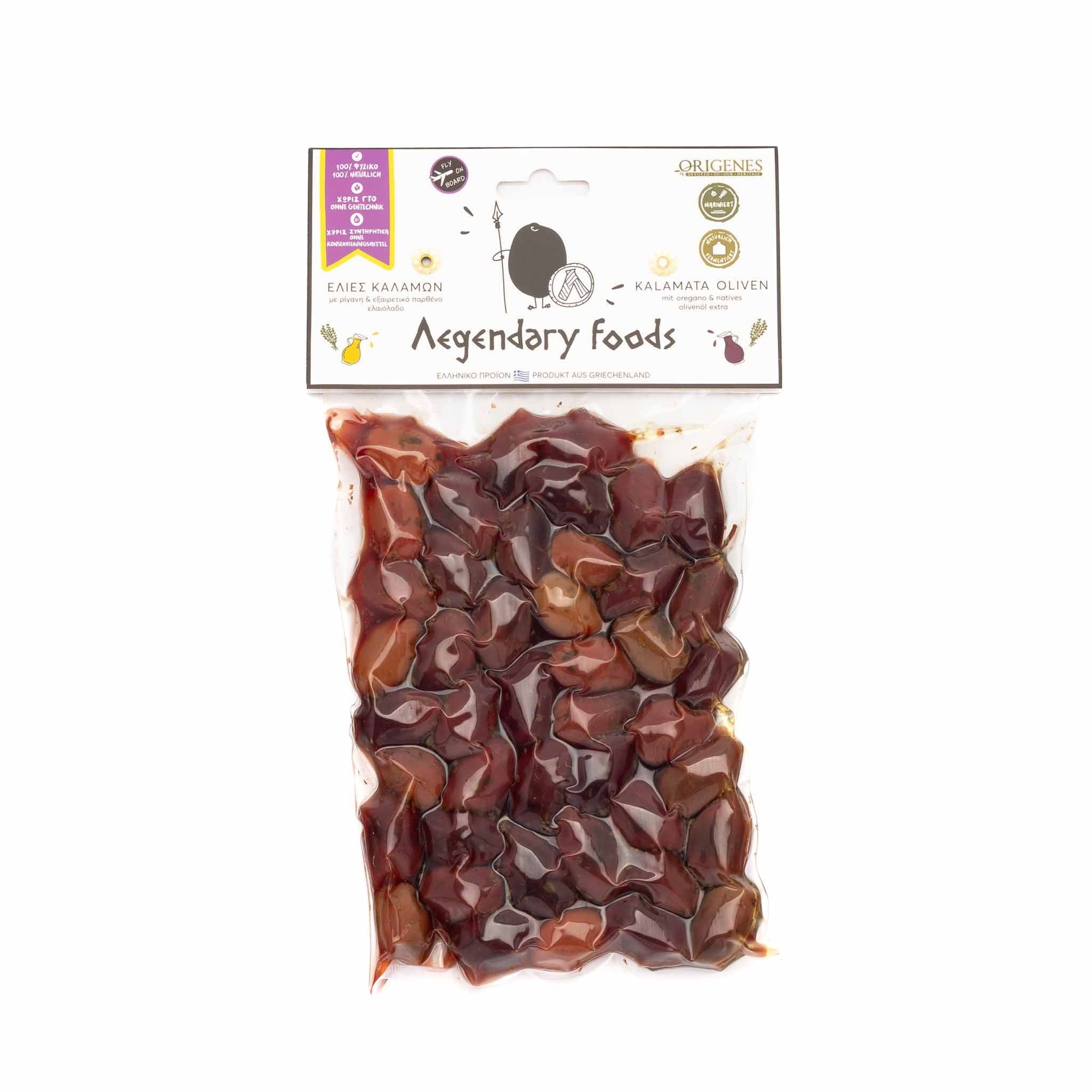 Griechische Kalamata Oliven vakuumiert - OlivenZauber - Olivenöl neu erleben
