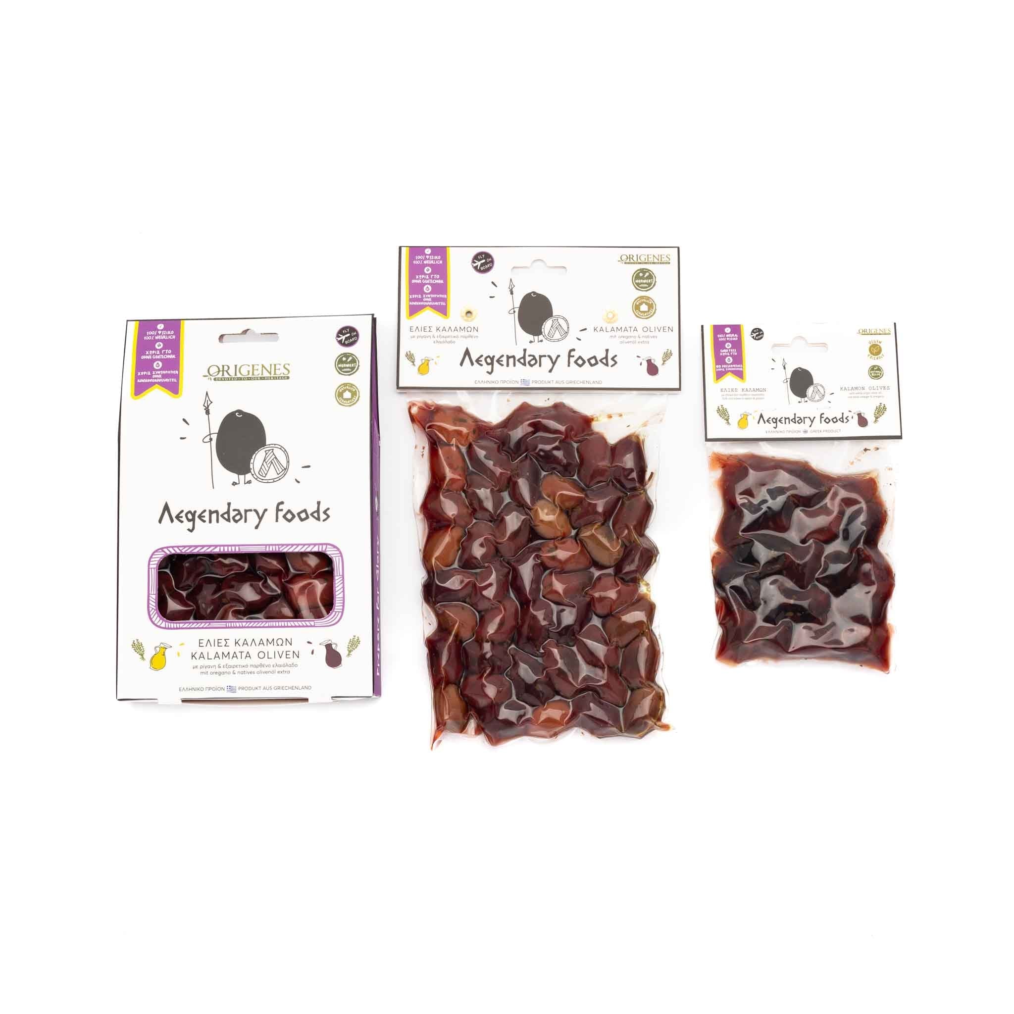 Griechische Kalamata Oliven vakuumiert - OlivenZauber - Olivenöl neu erleben