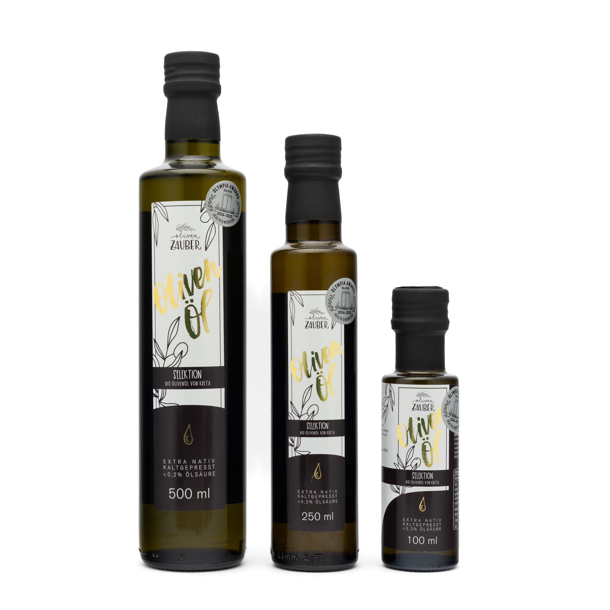 Griechisches Premium Bio Olivenöl nativ extra "Selektion" - OlivenZauber - Olivenöl neu erleben