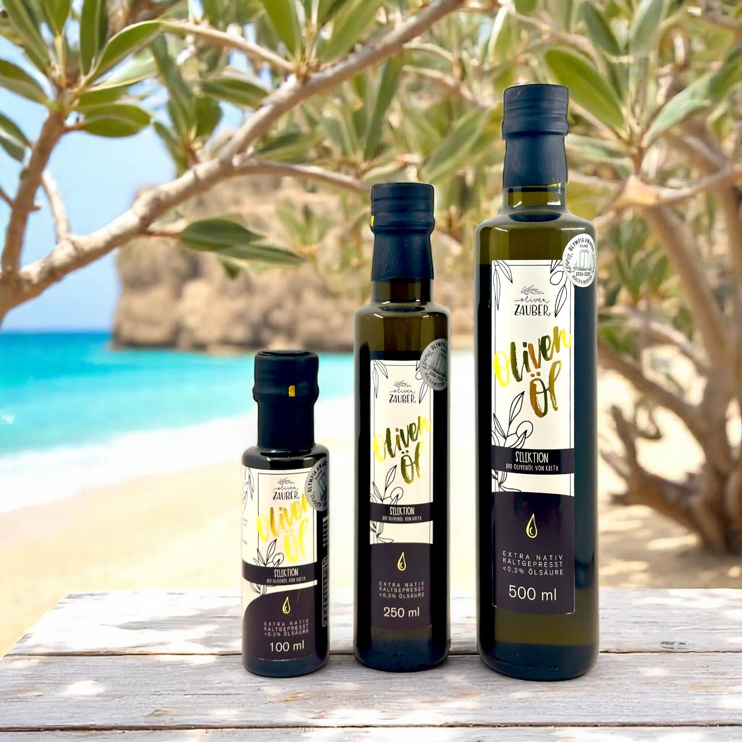 Griechisches Premium Bio Olivenöl nativ extra "Selektion" - OlivenZauber - Olivenöl neu erleben
