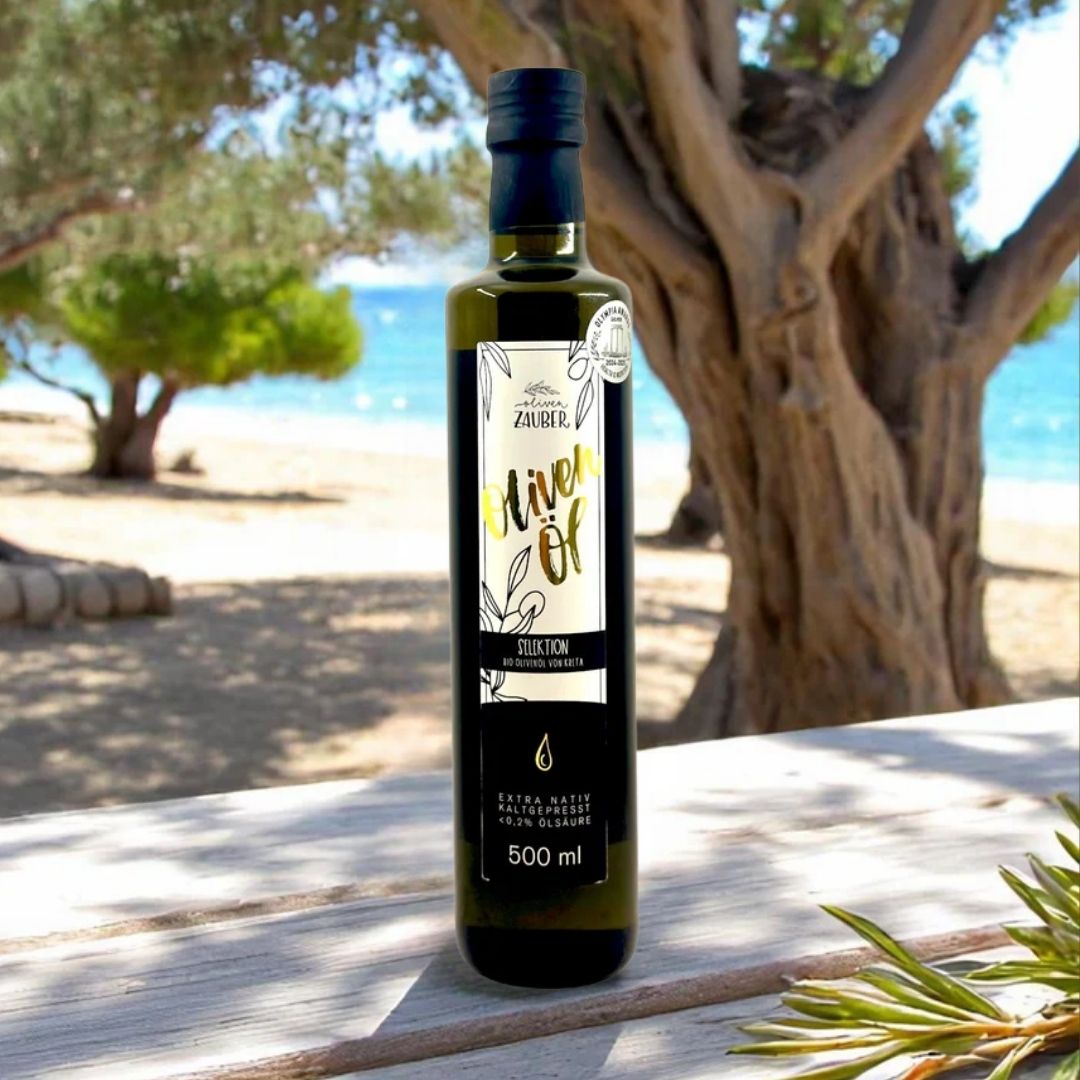 Griechisches Premium Bio Olivenöl nativ extra "Selektion" - OlivenZauber - Olivenöl neu erleben