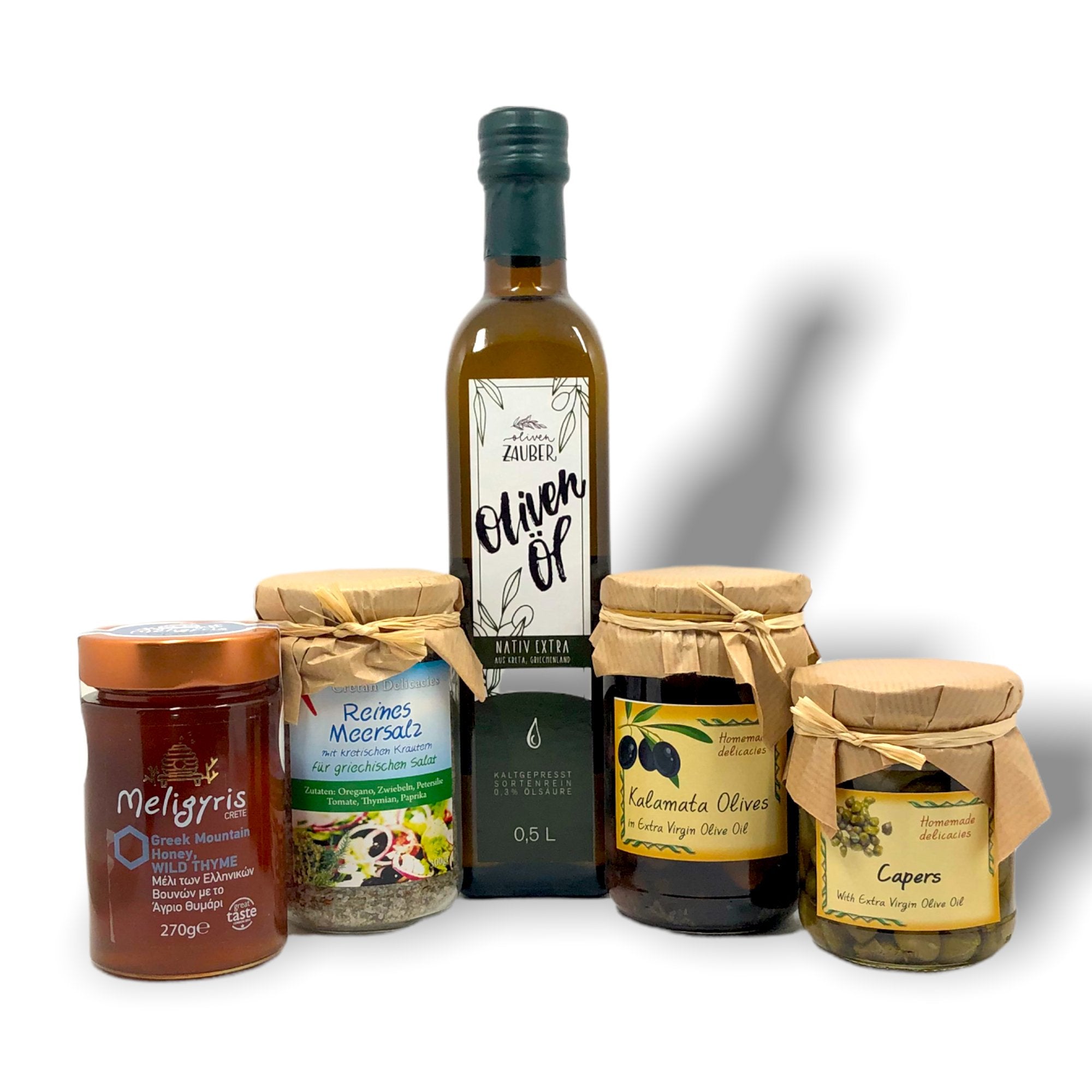 Kennenlernpaket "Griechischer Salat" - OlivenZauber - Olivenöl neu erleben