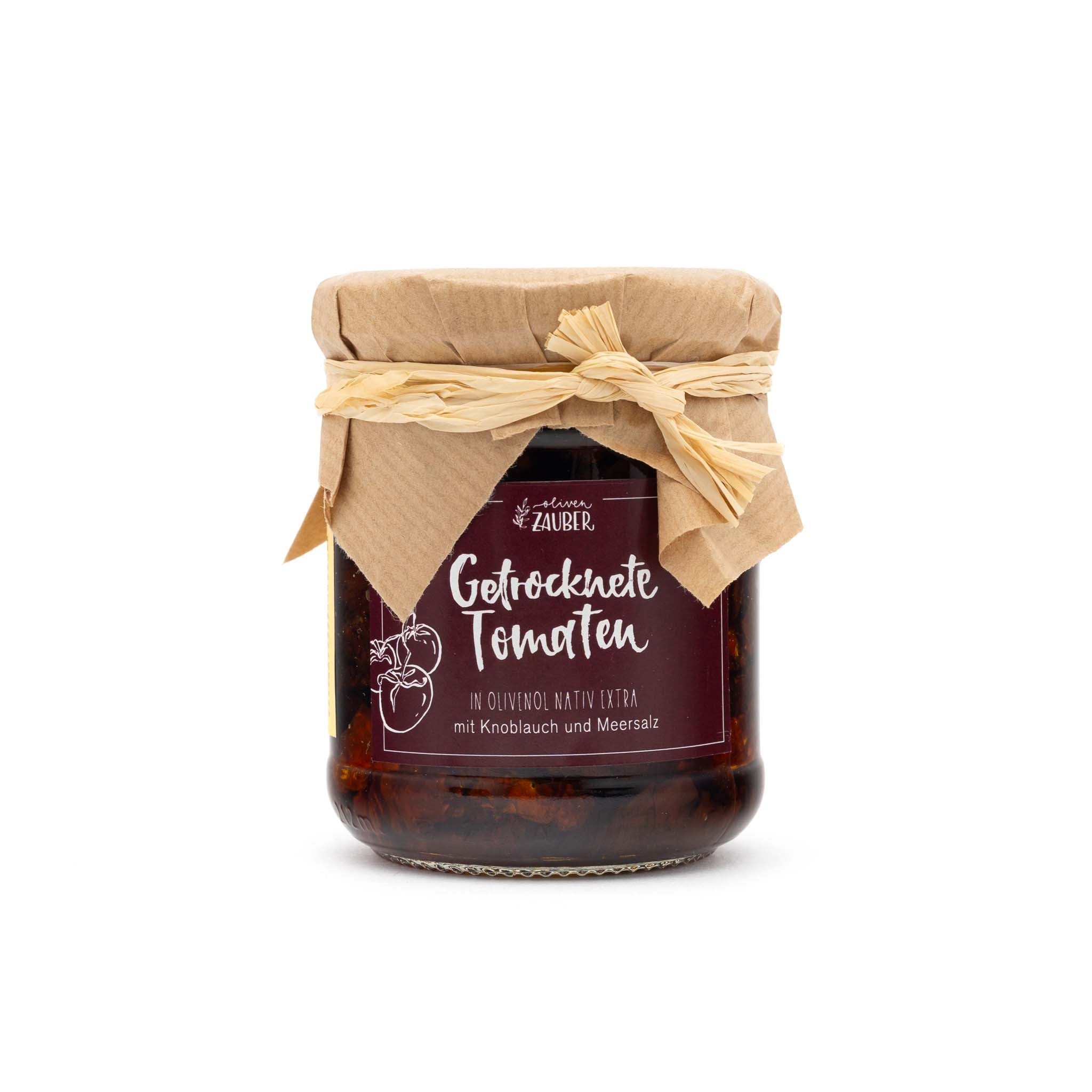 Sonnengetrocknete Tomaten in Olivenöl nativ extra - OlivenZauber - Olivenöl neu erleben