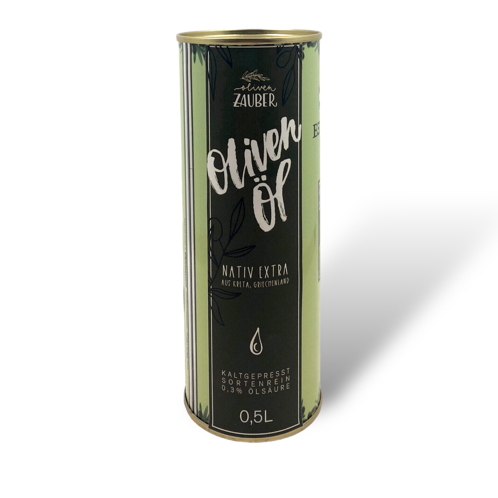 Griechisches Olivenöl nativ extra aus Kreta – 500ml Dose - OlivenZauber - Olivenöl neu erleben