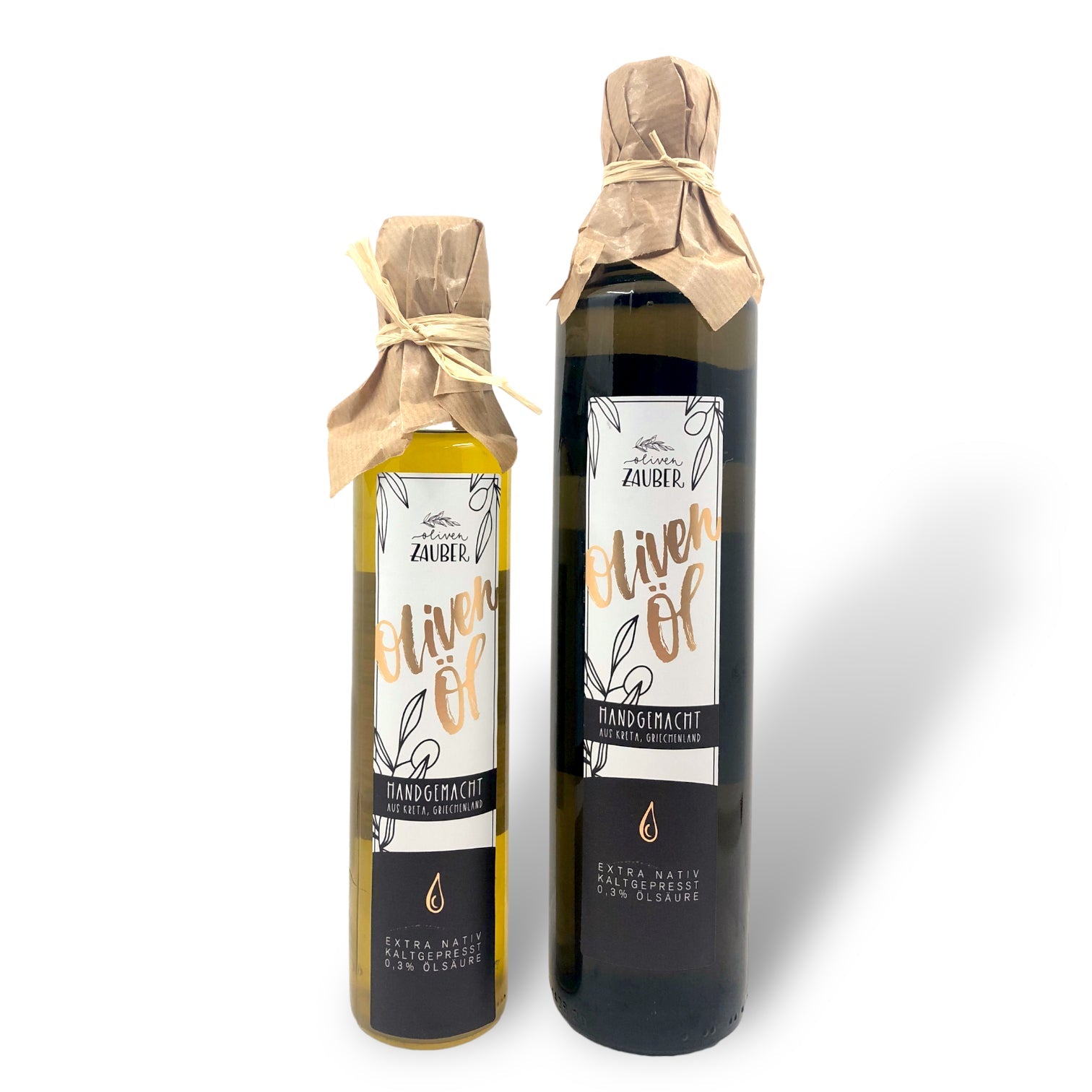 Griechisches Olivenöl nativ extra handgemacht – 250ml Flasche - OlivenZauber - Olivenöl neu erleben
