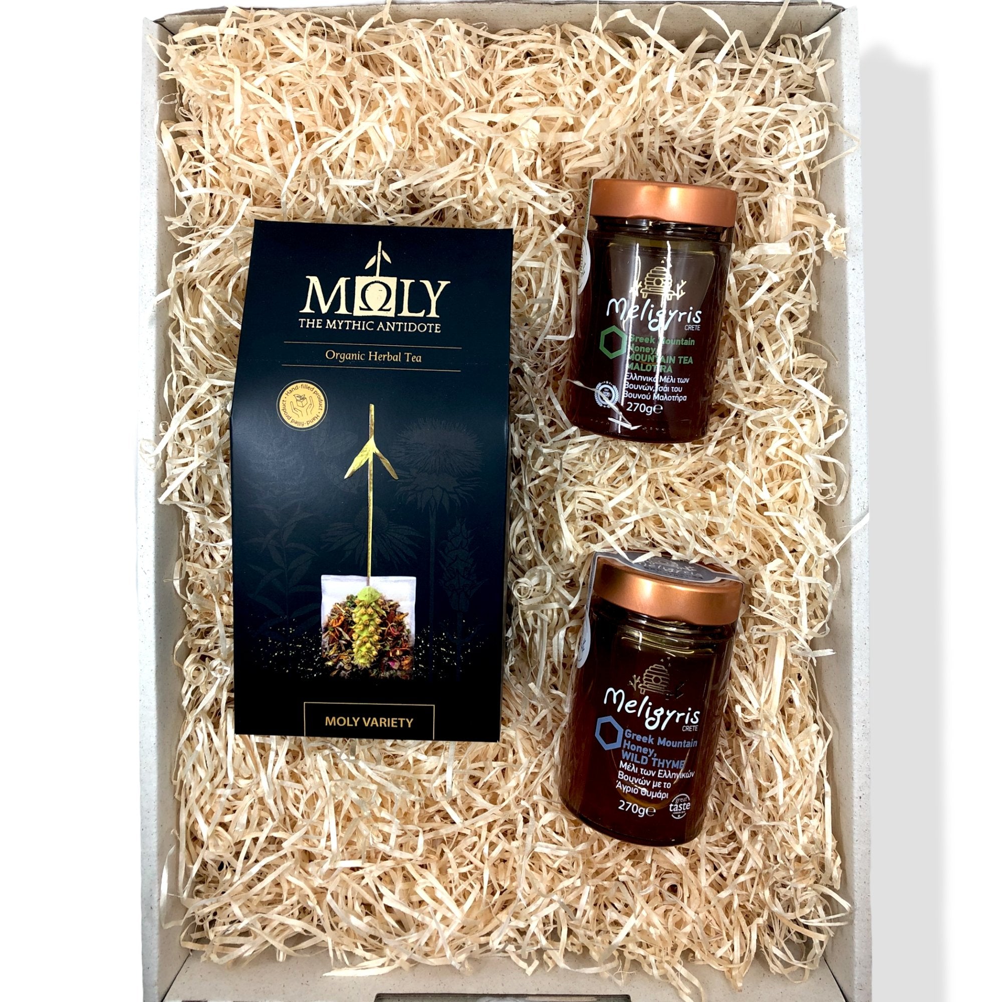 OlivenZauber Geschenkset “Bergtee & Honig” - OlivenZauber - Olivenöl neu erleben