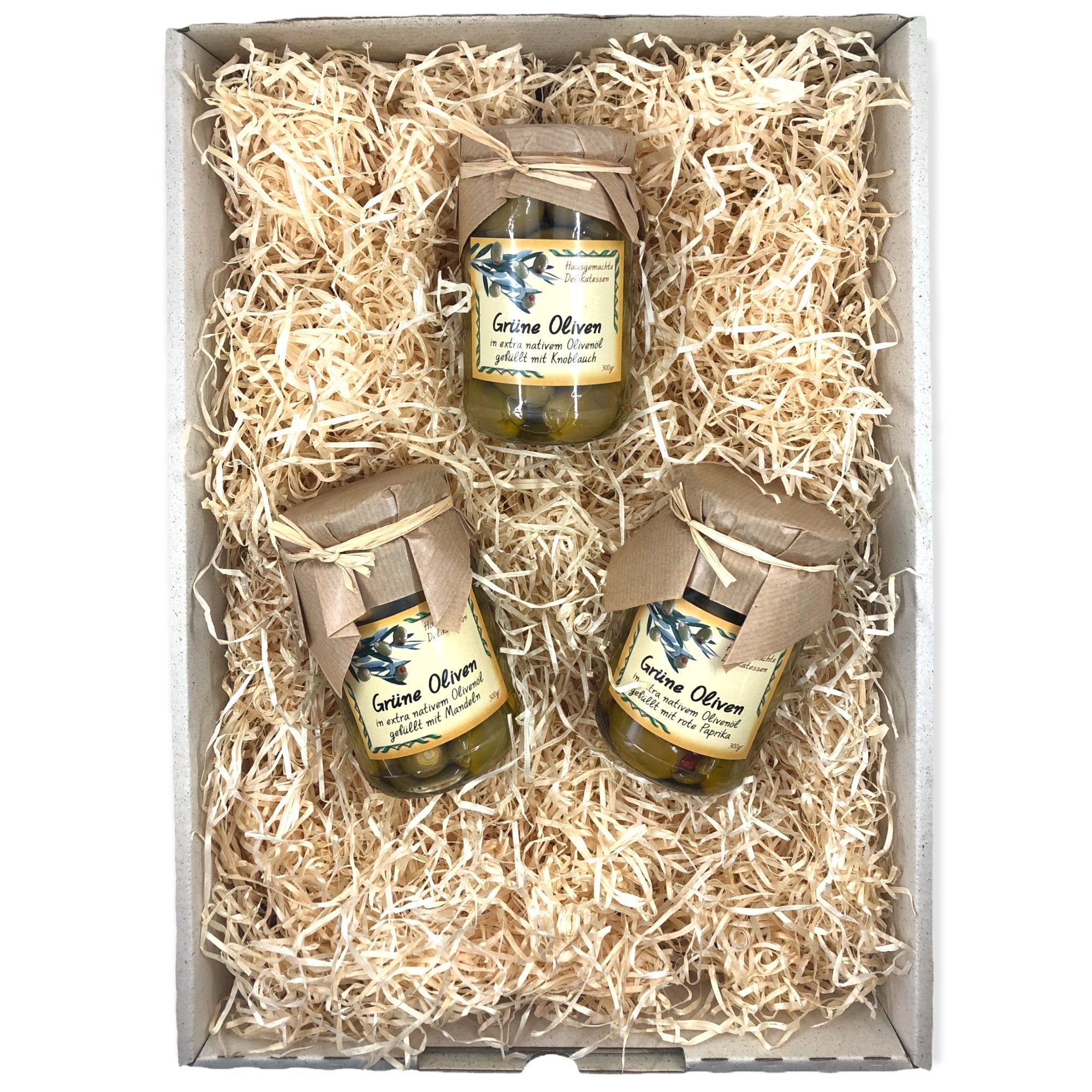 OlivenZauber Geschenkset “Gefüllte Oliven” - OlivenZauber - Olivenöl neu erleben