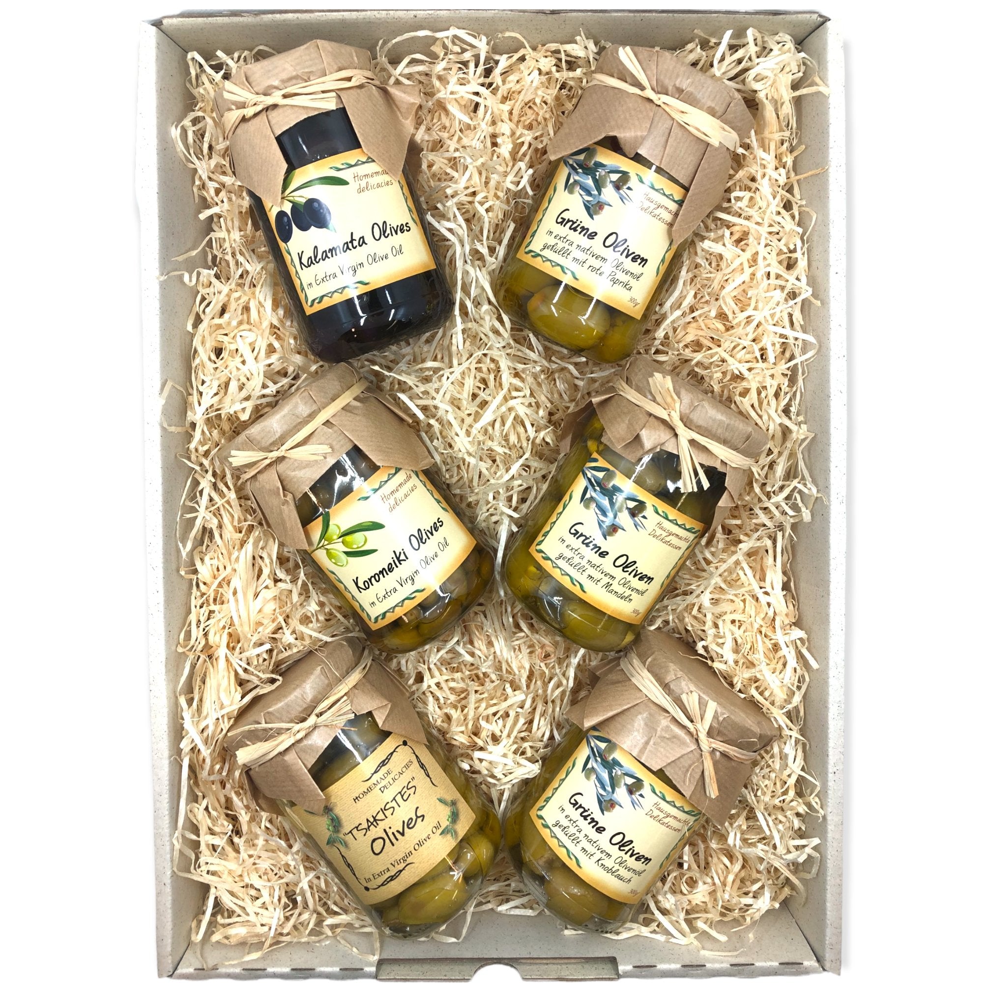 OlivenZauber Geschenkset “Griechische Oliven” - OlivenZauber - Olivenöl neu erleben